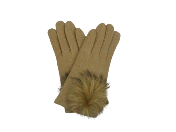 Guantes pompón